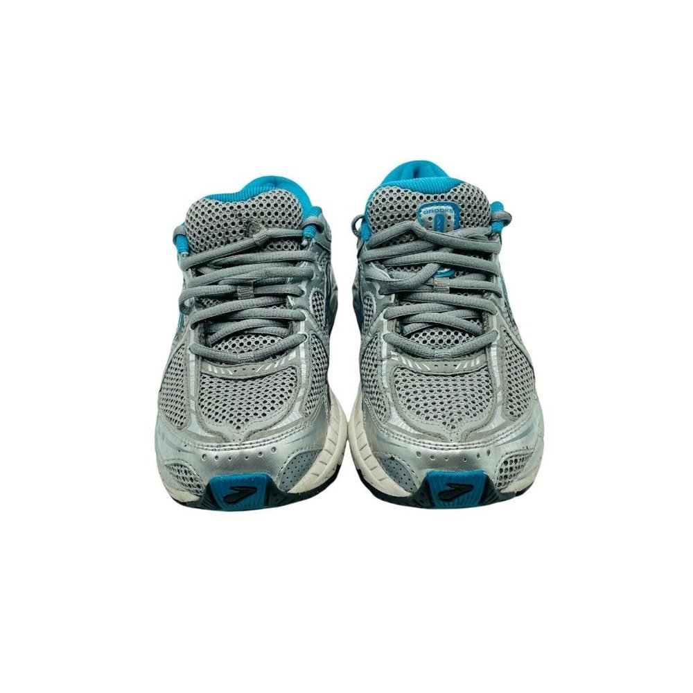 Brooks Running Shoes MoGo Blue 7.5 Women Athletic Sports Gym Run Footwear - Picture 5 of 7